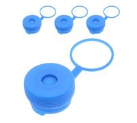 Didiseaon Lot de 4 Couvercles Anti-Poussière en Silicone Réutilisables pour Bonbonne D’Eau 38 L Bouchons Étanches et Compatibles Distributeur D’Eau Accessoires Pratiques pour Usage
