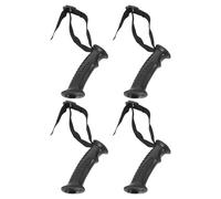 Didiseaon Lot De 4 PoignéEs Droites pour BâTons De RandonnéE avec Dragonne RéGlable PoignéE De Rechange en Plastique Solide Accessoires Confort pour Trekking Alpinisme 5.12 X 1.69 X 1.57In