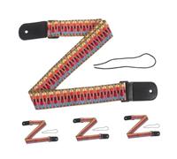 Didiseaon Lot De 4 Sangles Tressées Pour Ukulélé - Style - Bandoulière Réglable Pour Guitare Soprano, Concert, Ténor