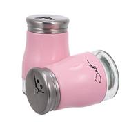 Didiseaon Lot De 4 Shakers à Assaisonnement En Verre Transparent Couvercle En Acier Inoxydable, Pot à Épices Hermétique, Usage La Cuisine Et Barbecue, Set De Condiments Pratique Et Polyvalent