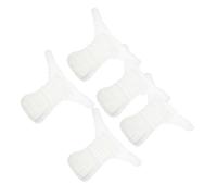Didiseaon Lot de 5 Couches Lavables Réutilisables en Coton pour -Né Taille S Barrière Anti-Fuite Imperméable et Respirante Culottes de Nuit Absorbantes pour Bébé