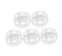 Didiseaon Lot de 5 Couvre-Boutons de Cuisinière à Gaz en Plastique Sécurisés pour Garçon et Protection Anti-Accident à Haute Température Accessoire de Sécurité Maison