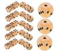 Didiseaon Lot de 50 Dés À Coins Ronds pour Jeux De Société, Accessoires De Fête, Outils De Jeu De Société, Mathématiques, Comptage, Enseignement, De Fête, 12 Mm