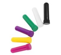 Didiseaon Lot De 6 Bâtonnets D'aromathérapie : Tube Rechargeable En Plastique Pour Huiles Essentielles, Accessoires Pour Diffuseur D'arômes Nasaux Vides Avec Mèches Non Parfumées