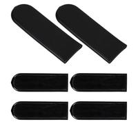 Didiseaon Lot de 6 Manchons de Protection en Pvc Plat 30x3x100 Mm pour Poignée de Vanne à Bille, Protège-poignée Étanche et Solide, Compatible Robinets D’eau Domestiques et Extérieurs,