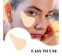 Didiseaon Lot de 6 Paires de Patchs UV Visage Anti-Soleil pour Sportifs Protection Solaire Visage T-Shirt Petite Taille Patchs de Soin Peau Légers et Résistants pour Golf et Activités de