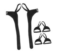 Didiseaon Lot de 6 Set de Sangles Réglables pour Bâtons de Ski et Randonnée Accessoires de Fixation Résistants aux Intempéries Légers et Confortables Compatibles Bâtons de Marche et Ski