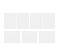 Didiseaon Lot de 7 Feuilles de Maille pour Masque Animal en PVC 335 X 26 CM Maille Yeux des Masques de Fursuit Loisirs Créatifs et Accessoires Cosplay Vierge pour Costume Animalier