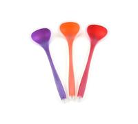 Didiseaon Louche Antiadhésive en Silicone Résistante aux Températures Cuillère Cuisine Multicolore pour Cuisiner et Servir 1 Pièce