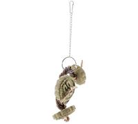 Didiseaon Mâcher Naturel pour Hamster et Cobaye, Cercle de Branches de Pommier 3 Galettes de Foin, Jouets à Mâcher Réconfortants pour Lapins, Chinchillas et Petits Rongeurs, Accessoire