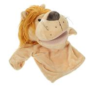 Didiseaon Main Lion Peluche Douce pour Garçon Fille Développement Motricité Coordination et Communication Éducatif et Portable pour Jeux Intérieurs et Histoires