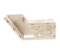 Didiseaon Maison Bois pour Cobaye Abri de Cachette pour Hamster Refuge pour Petits Animaux Maison Rustique pour Cage