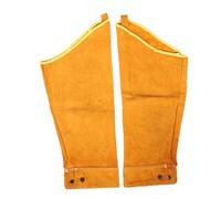 Didiseaon Manchons de Protection Bras Cuir pour Soudure Manchettes Ignifuges Résistantes Accessoires pour Travail Électrique et