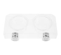 Didiseaon Mangeoire Magnétique pour Reptiles Grand Modèle, Plateforme d'alimentation avec 10 Bols en Plastique Solide, Bol Eau et Nourriture pour Geckos, Lézards, Tortues - Accessoires