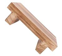 Didiseaon Marchepied en Bois 40 CM Repose-Pieds de Chevet Antidérapant Tabouret Polyvalent pour Maison pour Chambre et Bureau Capacité de Charge