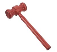 Didiseaon Marteau de Juge Bois Lisse Accessoire de Jeu de Rôle pour Garçon Fille Déveil Montessori pour Garçons et Filles Éducatif pour Déguisement Judiciaire