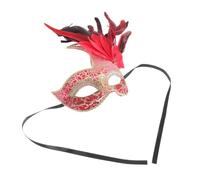 Didiseaon Masque de Fête Halloween Plume pour Femme Masque de Mascarade Élégant et Pratique Accessoire de Cosplay pour Soirée Thématique Design Créatif et Durable pour Célébrations Festives