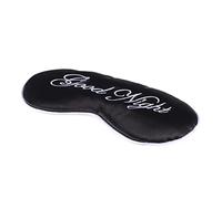 Didiseaon Masque de Sommeil en Soie Brodé Grand Taille Cache-œil Occultant Réglable pour Adultes Hommes Femmes Voyage Détente Nuit