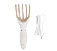 Didiseaon Masseur de Tête Électrique à Cinq Griffes Appareil de Massage Portatif Blanc Recharge USB Masseur de Cuir Chevelu pour Usage à Domicile et Relaxation du Scalp