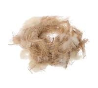 Didiseaon Matériau Naturel pour Nid Oiseau Accessoire DIY pour Nidification Mélange Doux Jute Coton et Laine Chaud et Confortable pour Oiseaux et Petits Animaux Intérieur et Extérieur