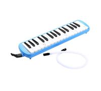 Didiseaon Melodica Touches pour Débutants Instrument à Vent Portable et Design Compact Bleu et Blanc pour Apprentissage et Pratique Déplacement