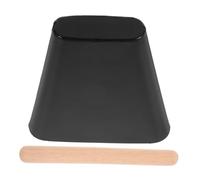 Didiseaon Metal Cowbell Percussion Instrument With Mallet Stick Compact Metal Cowbell For Sports Events Football Games And Stage Performance Lightweight And