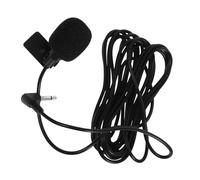Didiseaon Microphone Externe Compact pour Interphone Microphone Autoradio Filaire Flexible Micro Porte Épaule pour Communication Radio