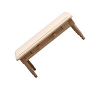 Didiseaon Mini Table D'appoint en Bois Uni pour Maison de Poupée 1:12, Modèle Mini Meuble Non Coloré, Décoration DIY pour Garçon et Filles, Activités Manuelles et Chambre D'garçon et Filles,