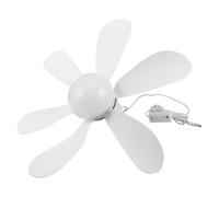 Didiseaon Mini Ventilateur de Plafond USB Blanc en Plastique, Ventilateur Suspendu Silencieux à Économie D'espace, pour Tente de Camping et Coin Lecture, Déco Moderne Sandales Femme