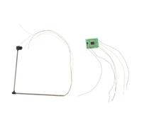 Didiseaon Miniature LED Railroad Traffic Light Model Simulation Signal Lamp for Train Sets and Table Layouts Realistic Mini Street Lamp for Railway Scene Decor