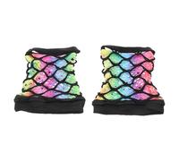 Didiseaon Mitaines Résille Fluo sans Doigts Colorées Style Rock Confortables et Durables pour Mariages et Fêtes Punk Unisexes