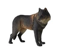 Didiseaon Modèle de Loup Réaliste Plastique pour Garçon Fille Éducatif Figure Animal pour Développement de Imagination et Décoration Intérieure