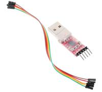 Didiseaon Module Cp2102 à 5 Broches Convertisseur USB vers TTL Noir | Alliage, Transfert USB vers Rs232, États de Veille Pris en Charge, Transmission de Caractères Événement Couleur Aléatoire