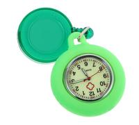 Didiseaon Montre à Clip Infirmière Lumineuse à Quartz Boîtier en Silicone, Légère et Pratique, Personnel Soignant Lors des Examens et Soins