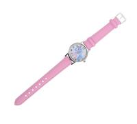 Didiseaon Montre Garçon Fille Licorne Cuir Rose Ajustable Montre Quartz Éducative Garçon Fille pour Apprendre Heure avec Bracelet Souple