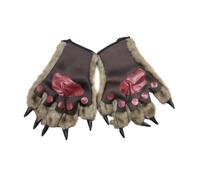 Didiseaon Moufles de Loup Sauvage de Patte de Loup, Ambiance Halloween