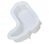 Didiseaon Moule à Bougie en Silicone Forme Chaussure Moule pour Bougies Chauffe-Plat Résistant Haute Température Création DIY Décoration Noël pour Résine Époxy et Cire Loisirs Créatifs