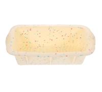 Didiseaon Moule à Gâteau en Silicone Bicolore Antiadhésif, pour Toast, Résistant Haute Température, Maison et Boulangerie, Ustensile Pâtisserie Polyvalent, Nettoyage Facile