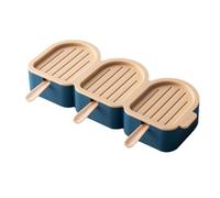 Didiseaon Moule à Glace Réutilisable et à Usure pour Maison Fabrication de Glaces et Sorbets Bleu