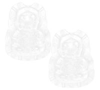 Didiseaon Moule de Formation en Plastique Robuste 2 Pièces pour Fruits et Légumes Facile à Utiliser, pour Jardin Personnel et Culture Familiale