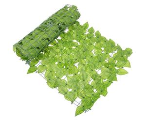 Didiseaon Mur Végétal Artificiel 1 Panneau Imitation Rotin 0,5X1M Barrière Jardin Feuillage Dense Protection Vent Terrasse