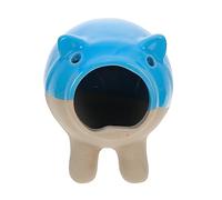 Didiseaon Nid De Hamster Décoration Tunnels Refroidissement Habitats De Cachette De Hamster Tunnel De La Maison des Hamsters Se Cache Cage pour Hamster Abri pour Hamsters Clapier Céramique