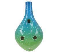 Didiseaon Ocarina Céramique Portable Do C pour Débutants et Adultes Instrument Musique à Vent Facile à Apprendre Ocarina Léger