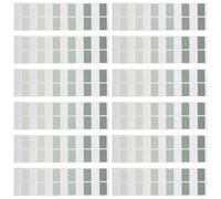 Didiseaon Onglets Adhésifs de Page en Papier Haute Adhérence, Taille Moyenne 3,1 X 2,5 Cm, 1200 Pièces en 10 Paquets, Index de Marque-pages Inscriptibles pour Cahiers, Agendas