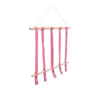 Didiseaon Organisateur De Barrette Suspendu Bois Rangement Pratique Pour Épingles à Cheveux Et Bandeaux Accessoire Mural Pour Chambre Salle De Bain Et Salon