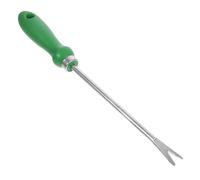Didiseaon Outil Arrache-Herbe Manuel pour Jardinage Désherbage Manche Plastique Ergonomique Outil pour Terre Meuble Ramasse-Gazon Pratique Résistant et Léger pour Fleurs et Légumes