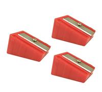 Didiseaon Outil de Réparation pour Queues de Billard 3 Pièces Aiguiseur de Pointe Brunissoir Compact et Léger Accessoires pour Snooker et Billard Kit Entretien Queue Couleur Aléatoire