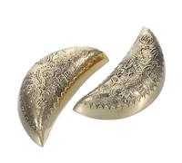 Didiseaon Outils de Réponse Spirituelle en Cuivre Or, Coupe Rituelle Vintage de Lune, Accessoires de Prière Taoïstes pour Autel et Décoration Intérieure