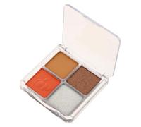Didiseaon Palette de Fards à Paupières Pailletée pour Performances Scéniques Texture Douce et Plastique Solide, Maquillage Yeux Scintillant Look Élégant et Brillant