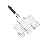 Didiseaon Panier à Grillades pour Barbecue Panier à Poissons Accessoire De Barbecue Extérieur Facile à Nettoyer Et Transporter